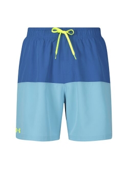 Big & Tall Men's Under Armour Harbour Heritage Colorblock 7-inch Volley Shorts