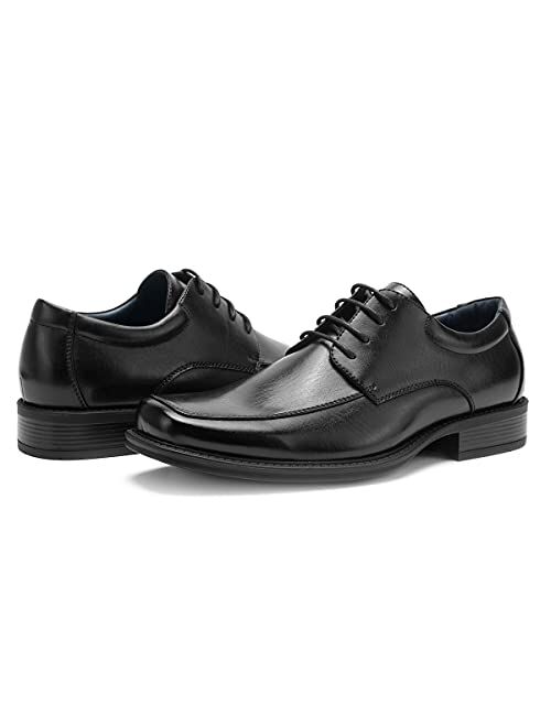 Temeshu Men's Oxford Classic Dress Shoes Casual Business Formal Lace up Lightweight Shoes