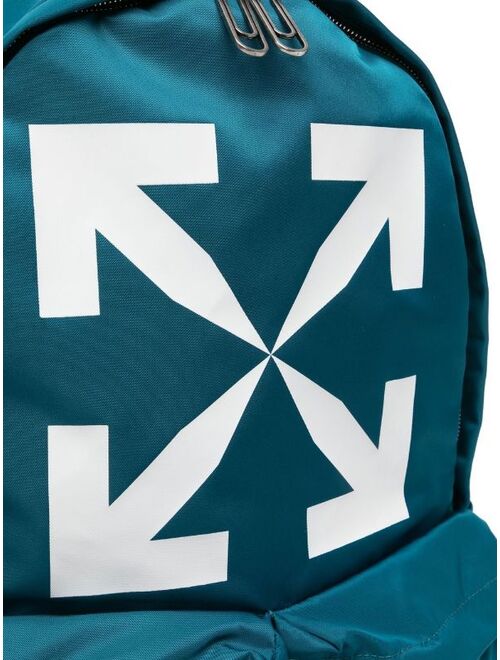 Off-White Arrows logo-tape backpack