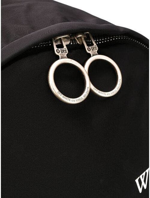 Off-White logo-print backpack