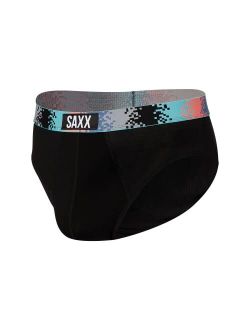 Underwear Co. SAXX Men's Underwear - Ultra Super Soft Briefs with Built-in Pouch Support - Underwear for Men, Spring