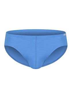 JAO JAO JAO UY Mens Underwear Briefs Ice Silk Breathable Bulge Enhancing Low Rise Briefs Underwear Pack for Men