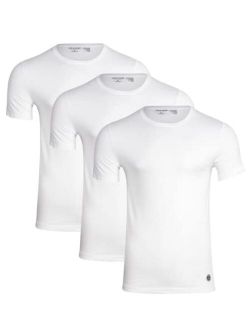 Life is Good Men's Undershirts - Soft Breathable Crew Neck T-Shirt (3 Pack)