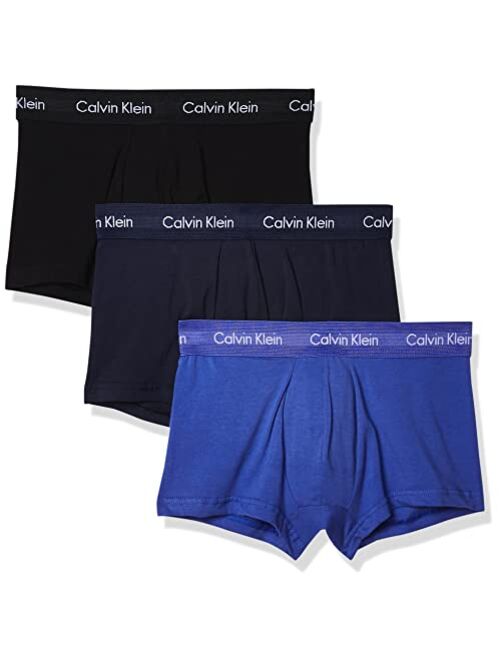 Calvin Klein Men's Underwear Cotton Stretch 3-Pack Trunk