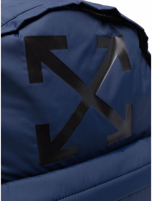 Off-White logo-print backpack