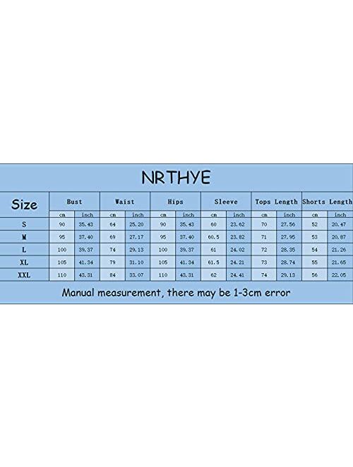 NRTHYE Women's Two Piece Pant Outfits Solid color Open Front Long Sleeve Blazer and Shorts Suits Set