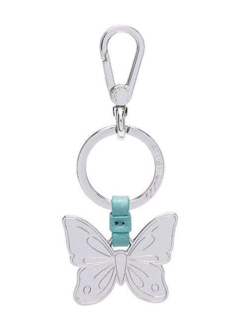 Coccinelle butterfly-charm keychain