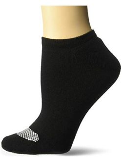 Women's Plush Comfort Toe Seam No Show Socks, 6-Pair Pack