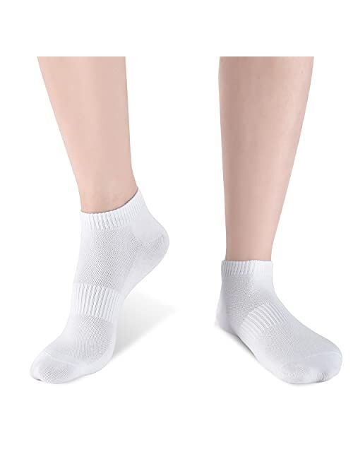 Cozi Foot Cozi Foot 10 Pairs Women Ankle Socks Athletic Soft Low Cut Socks