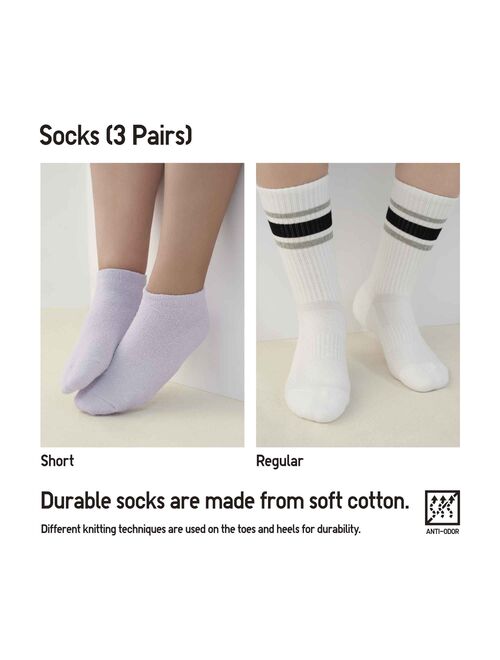UNIQLO Regular Socks (3 Pairs)