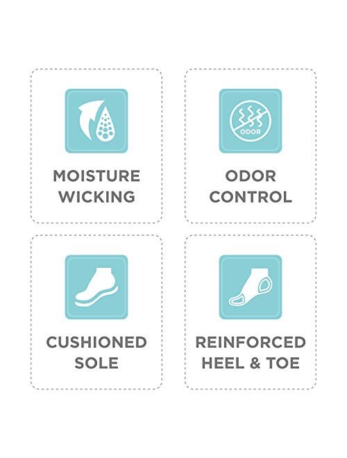 Fruit of the Loom mens Dual Defense Low Cut Socks 12 Pair