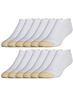 Men's 656f Cotton No Show Athletic Socks, Multipairs