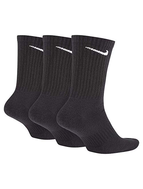 Nike unisex-adult Unisex Nike Everyday Cushion Crew 3 Pair