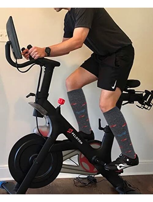 Dr. Motion Men 6 pairs pack everyday compression knee high socks