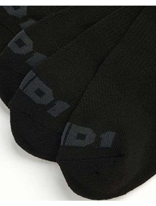 AND1 Men's Socks - Athletic Cushion Quarter Cut Socks (24 Pack)