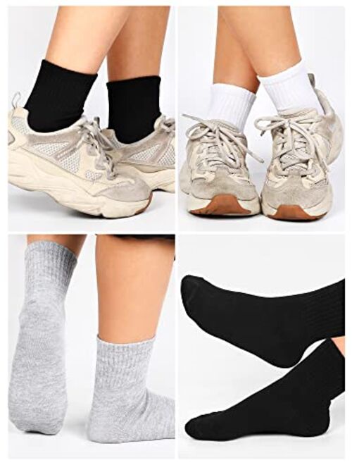 Tarpop 150 Pairs Men Quarter Ankle Socks Bulk Socks Athletic Moisture Wicking Socks Casual Sports Socks Pack