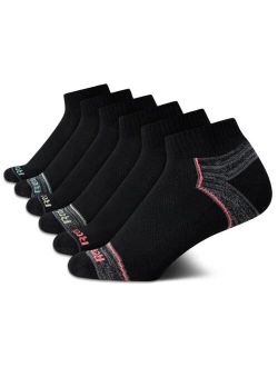 Women's Comfort Cushioned Athletic Quarter Cut Socks (6 Pack)