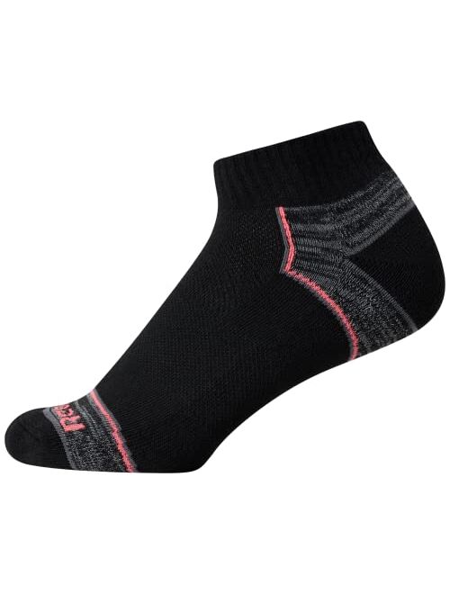 Reebok Women's Comfort Cushioned Athletic Quarter Cut Socks (6 Pack)
