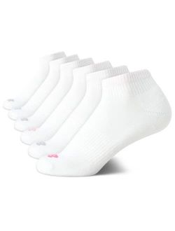 Womens Athletic Socks Cushioned Quarter Cut Ankle Socks (6 Pack)