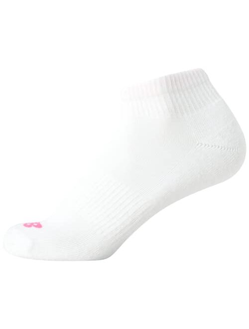 New Balance Women’s Athletic Socks – Cushioned Quarter Cut Ankle Socks (6 Pack)