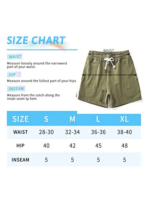 FIROTTII Mens Sweat Workout Shorts 5 Inch Inseam Casual Athletic Jogger Short Shorts for Men
