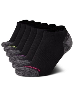Womens Athletic Socks Cushioned Low Cut Ankle Socks (6 Pack)
