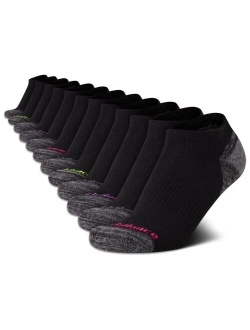 Womens Athletic Socks Cushioned Low Cut Ankle Socks (12 Pack)