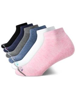 Women's Comfort Cushioned Quarter Cut Moisture Control Athletic Socks (6 Pack)