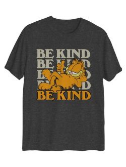 Hybrid Big Boys Garfield Be Kind Short Sleeves Graphic T-shirt