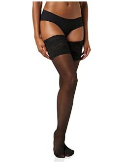 Glamory Hosiery Glamory Women's Deluxe 20 Plus Size Thigh Highs