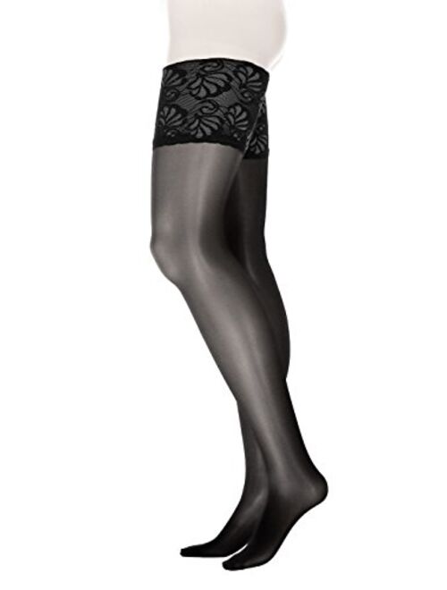 Glamory Hosiery Glamory Women's Deluxe 20 Plus Size Thigh Highs
