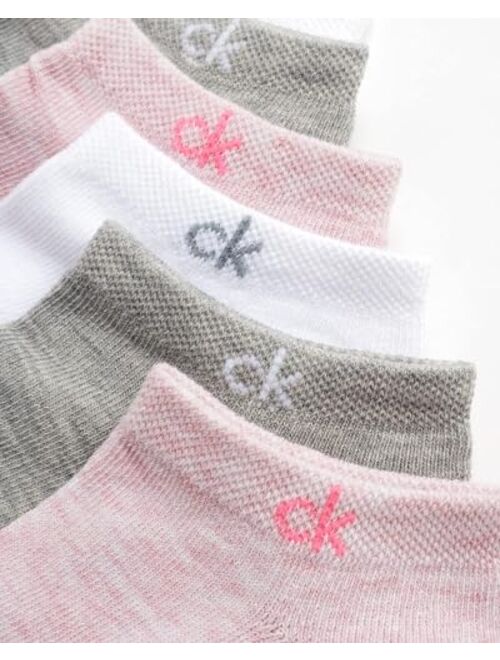 Calvin Klein Women's Athletic Socks - Lightweight Performance No Show Socks (12 Pack)