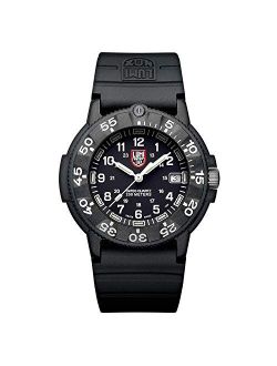 Original Navy Seal XS.3001.F Mens Watch 43mm - Military Watch in Black Date Function 200m Water Resistant
