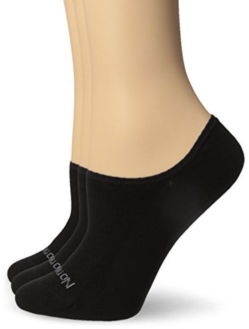 No Nonsense Women's Soft and Breathable Ultra Low Cut Liner Sock 3-Pack