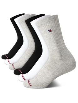 Women's Athletic Socks - Cushion Crew Socks (6 Pack)