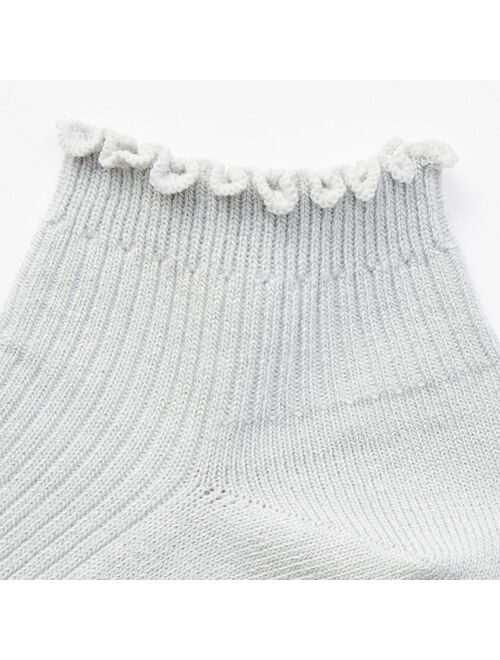 UNIQLO Cotton Ankle Short Socks (3 Pairs)