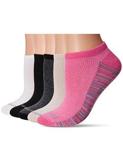 No Nonsense womens Green Threads No Show Liner Sock, 12 Pair Pack