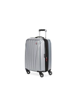 7585 Hardside Expandable Luggage with Spinner Wheels, Silver, Carry-On 19-Inch