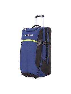 Extra Large Lightweight Rolling Duffel, Blue/Green, One Size