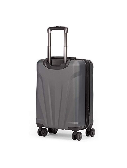 SWISSGEAR 7330 Hardside Spinner Luggage, Carry-On - Dark Grey