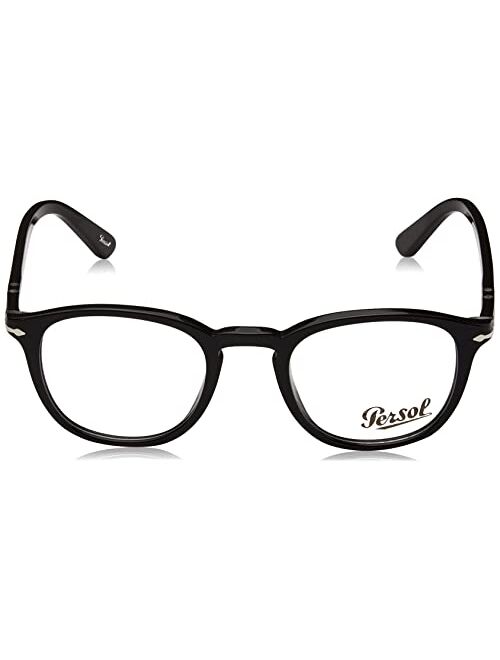 Persol Po3143v Rectangular Prescription Eyeglass Frames
