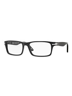 PO3050V Rectangle Eyeglasses for Men   BUNDLE With Designer iWear Complimentary Eyewear Kit