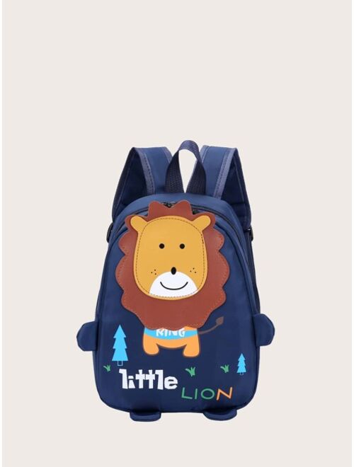 Shein Kids Cartoon Design Backpack