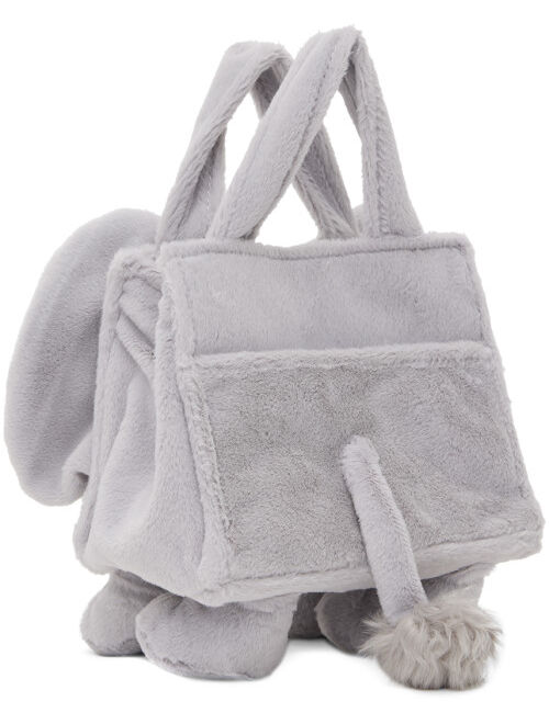 NODRESS Gray Elephant Top Handle Bag