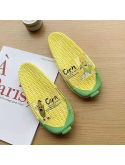 Bebobsons Corn Shape Design Female Women Slipper Sandals for Beautiful Girl in Summer