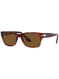 Men's Polarized Sunglasses, PO3288S 55