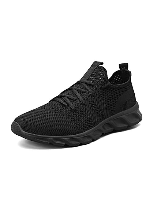 Generic Men's Running Shoes Breathable Walking Trainers Sneakers Athletic Gym Fitness Sport Shoes Lightweight Casual Working Jogging Outdoor Shoes