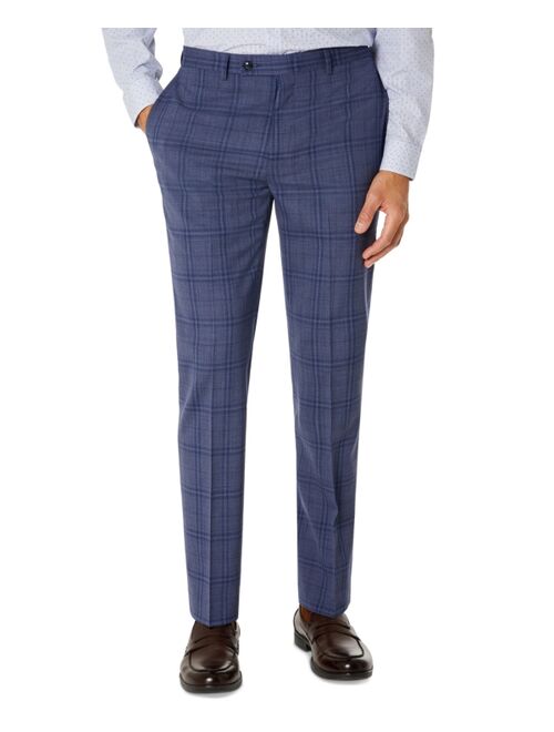 Calvin Klein Men's Slim-Fit Plaid Suit Separate Pant