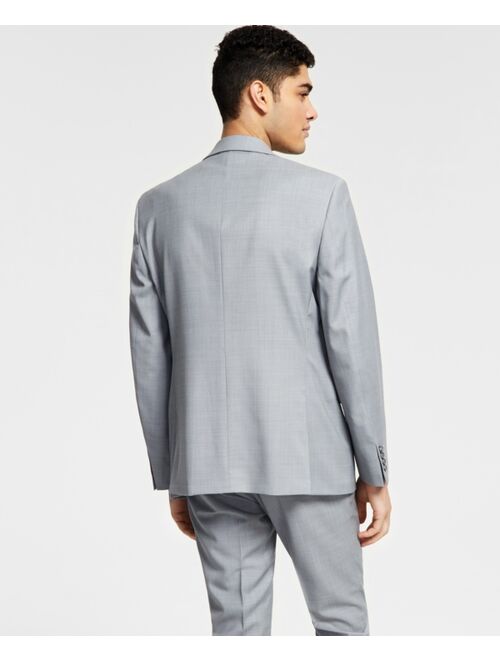 Bar III Men's Slim-Fit Sharkskin Suit Jacket, Created for Macy's