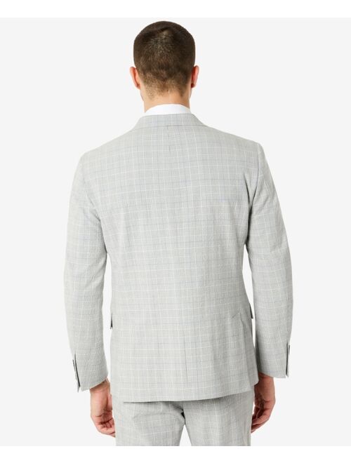 Polo Ralph Lauren Lauren Ralph Lauren Men's UltraFlex Classic-Fit Seersucker Plaid Suit Separate Jacket